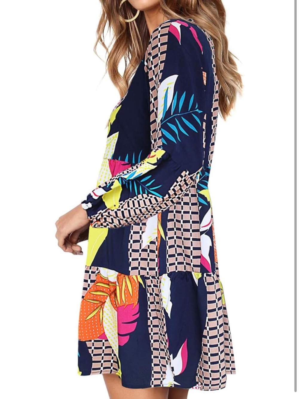 Geometric dress excellent condition size small - Picture 4 of 8